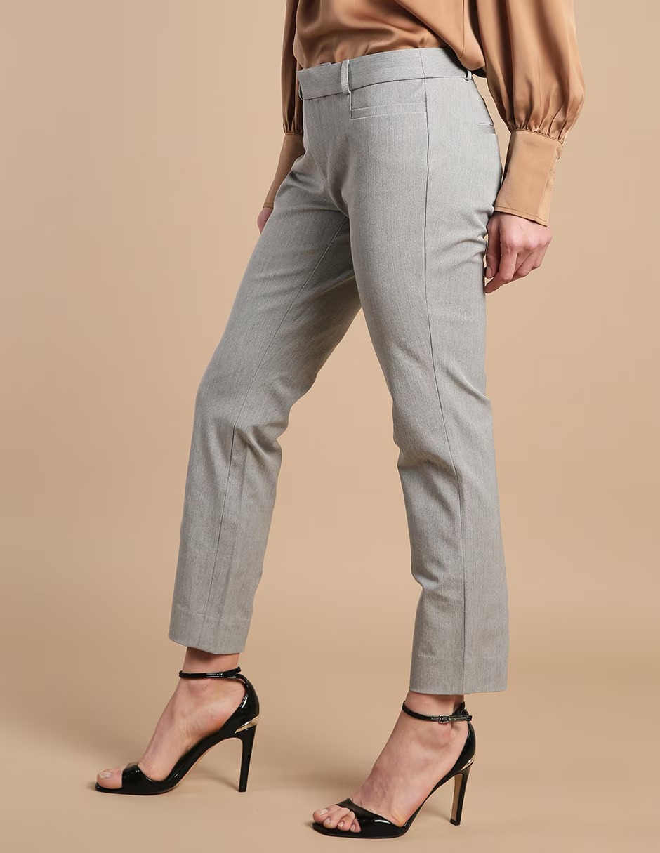 Pantalón vestir gris Banana Republic