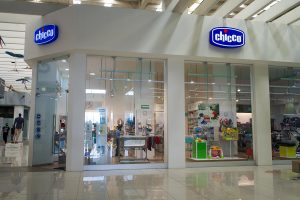 Tienda Chicco en plaza Outlet Puebla Premier