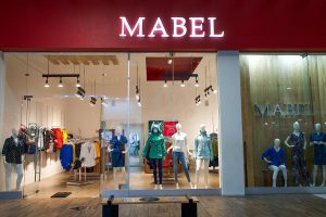 Tienda MABEL en plaza Outlet Puebla Premier