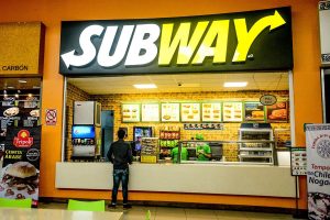 Restaurante Subway en plaza Outlet Puebla Premier