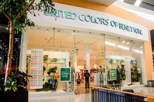 Tienda United Colors Of Benetton en plaza Outlet Puebla Premier