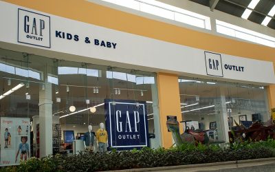 Tienda Gap en plaza Outlet Puebla Premier