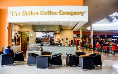 Italian Coffee cafetería en plaza Outlet Puebla Premier