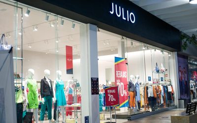 Tienda Julio en plaza Outlet Puebla Premier