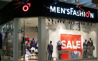 Tienda Men's Fashion en plaza Outlet Puebla Premier