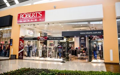 Tienda Robert's en plaza Outlet Puebla Premier