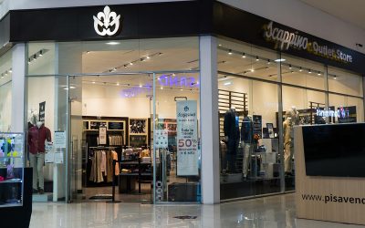 Tienda Scappino en plaza Outlet Puebla Premier