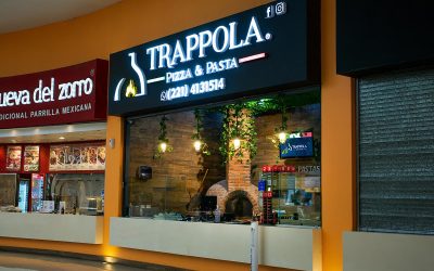 Restaurante Trappola en plaza Outlet Puebla Premier