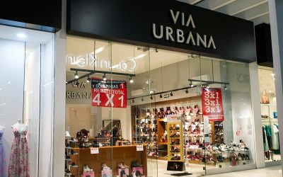 Tienda Via Urbana en plaza Outlet Puebla Premier