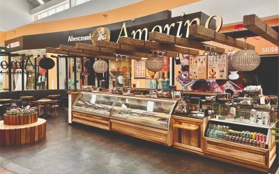 Helados Amorino en plaza Outlet Puebla Premier